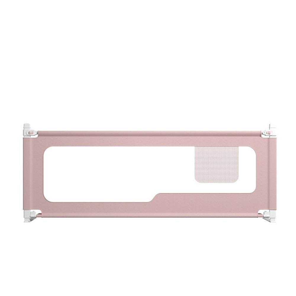 Barandillas de protección contra caídas para bebés, protección de Seguridad para niños, Bisel para mesita de Noche, Universal (Color: Rosa, tamaño: 2,0 m/un Solo Lado)