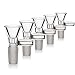 Produktbild Glasbong-Kopf 14.4 mm/18.8mm 5 Pack - Steckkopf Chillum Adapter Zubehör Köpfchen Head Aufsatz Bowl Männlich Gelenk Für Wasser Glasrohr Tupfen Rig (bong bowl 14.4)