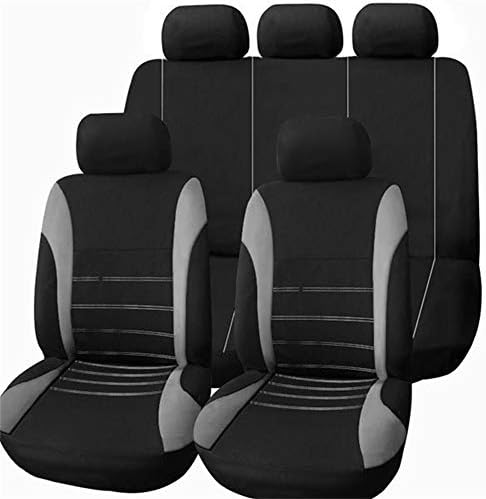 QXCOM Universal Auto Full Coverage Seats Covers Flax Fiber Car Seat Cover for Geely Atlas boyue emgrand x7 geeli emgrand ec7 Great wallhaval h2 Great wallhaval h5 haval h6 haval h9 Hover h3 Hover h5