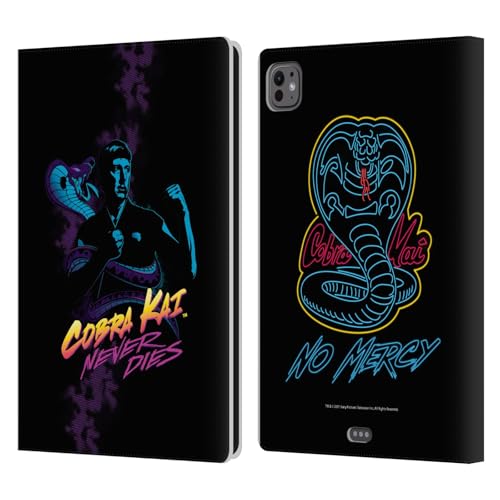 Étui protection iPad Pro 11 M4 M5 Cobra Kai fini les rayures grâce à cette housse portefeuille antichoc