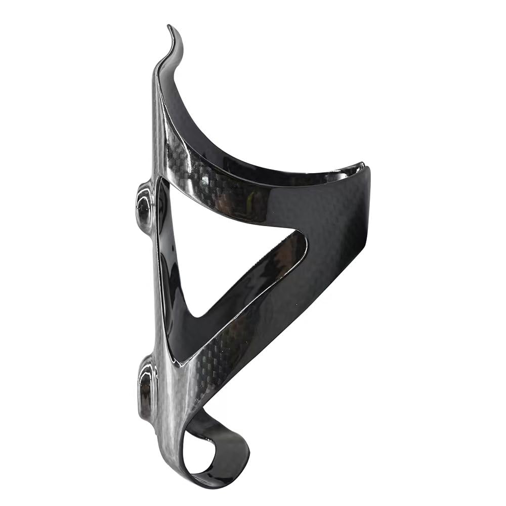 Portabidon Bicicleta Portabotellas de Fibra Carbono for Bicicleta, portabotellas for montaña o Carretera, Ultraligero, Mate/Brillante(3K Gloss 2pcs)