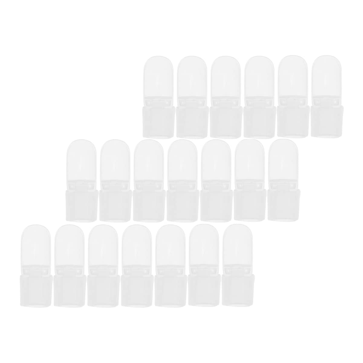 PartyKindom Professional Manicure Kit 30 Nail Art Tips Covers Polish Varnish Shields Set