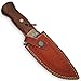 Custom Handmade Damascus Steel 10.4 Inches Hunting Knife with Sheath 9892