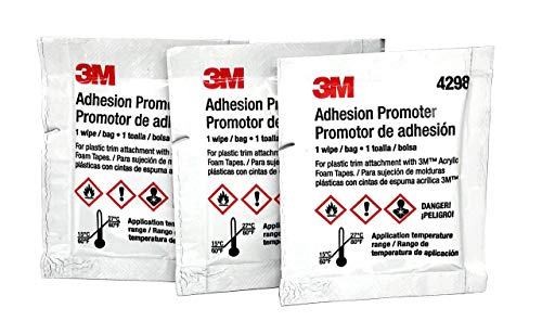 Wind Noise at the Driver and/or Passenger A-Pillar to Windshield Area - 2016 Lincoln MKX 6 3M 4298 Adhesion Promoter, Sponge Applicator (3)