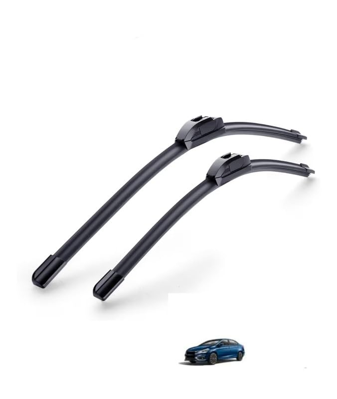 Image of AWB Frameless 24 inch16 inchAll-Season OE Replacement Wiper Blades Compatible with Maruti Ciaz(Pack of 2)