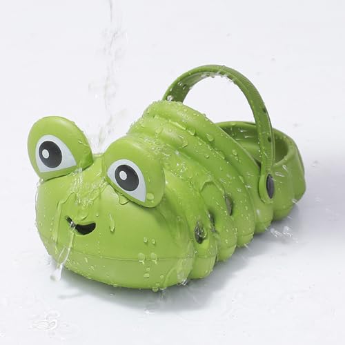 FCTREE Girls Boys Cartoon Slides Sandals Summer Slip-On Sandals Toddler Kids Cloud Caterpillar Beach Pool Anti-slip Shower Lightweight Slippers Water Clogs Shoe3