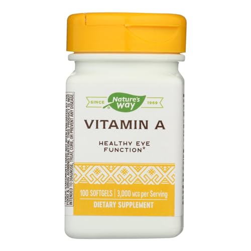 Nature's Way Vitamin A, High Potency, Supports Healthy Eye Function*,