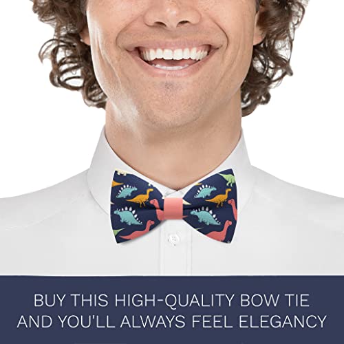 Image of Bow Tie House Mens Bowties Pre-tied Shape Clip on Bowtie Solid Men Formal Wear for kids, baby boys, toddler any age bow ties