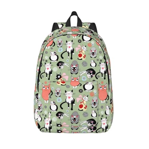 Sac à dos en toile WURTON robuste et spacieux pour travail et marche