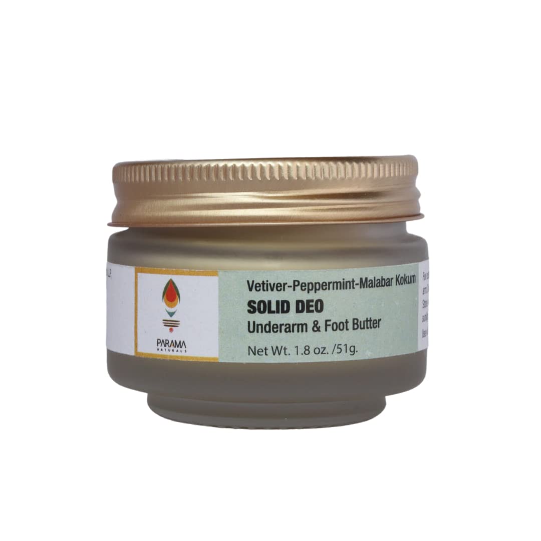 Parama Naturals Natural Deo Butter | 31g | Aluminium-Free Deodorant | For Sensitive Skin | All Day Odor Protection | Unisex | No Baking Soda | Natural Fragrance | Safe for Daily Use