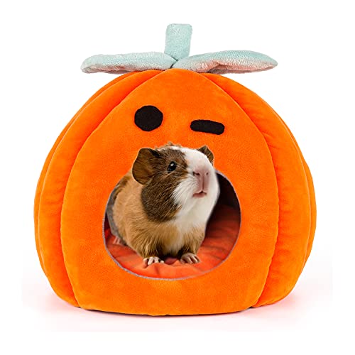 YUEPET Guinea Pig Bed Cave Winter Warm Cozy House Hideout
