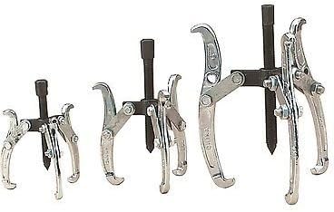 3pc 3 Jaw Gear Pulley Bearing Puller Set 3" 4" 6" Small Leg Large Mechanics