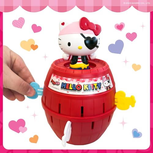 Image of TOMY Pop Up Hello Kitty Game - Family Action Game - 2-4 Players | Officially Licensed Sanrio Hello Kitty Game, Easy to Play Preschool Games, Family Game Night, Hello Kitty Toys, Ages 4 Years+
