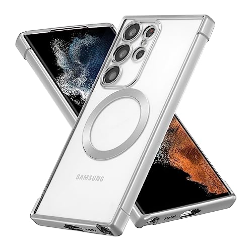 Coque Samsung S24 magnétique transparente et fine RALEAVO