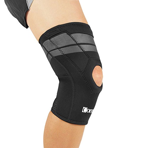 Compex Anaform 4 mm rękaw na kolana - wsparcie, kompresja, otwór rzepki, zatrzymywanie ciepła, ergonomiczny, odblaskowy, kieszeń do przechowywania S