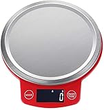 Exquisite Metallwaage: Nehmen Sie Edelstahlmaterial in Lebensmittelqualität an, mit exquisitem Metall gebürstetem Material, ruhigem und zartem Metallglanz