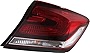 Evan-Fischer Tail Light Assembly Compatible with 2013-2015 Honda Civic Outer Sedan Passenger Side
