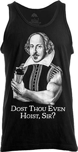 Funny Shakespeare Gym Tank Top