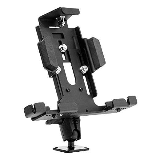 Arkon Locking Aluminum Tablet Mount with Key Lock for E-Log for Galaxy Tab A iPad Models Retail Black
