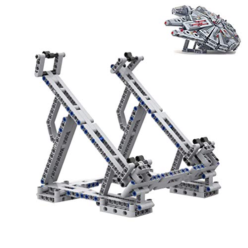 RuiyiF 223PCS Building Blocks Bracket Holder Compatible with Millennium Falcon 75257 Model, Display Stand for Millennium Falcon (Only Include Bracket)