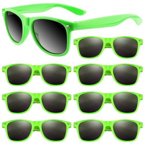 ASTARON 8 piezas de gafas de sol para fiestas infantiles a granel para niños, fiestas de verano en la playa, cumpleaños, regalos, suministros para bolsas de regalo
