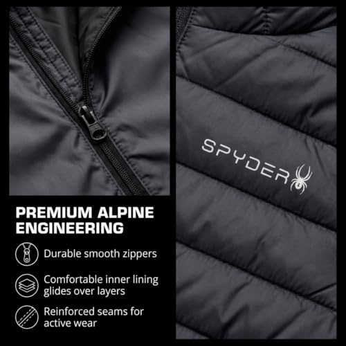 Image of Spyder Boys Puffer Jacket - Packable Lightweight Hooded Winter Coat