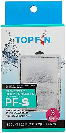 Top Fin Silenstream PF-S Refill for PF10 Power Filters 5.5in x 3.1 - (3 Count) image 2
