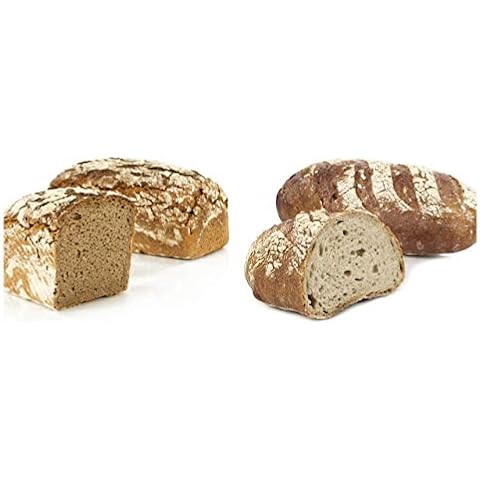 Vestakorn Handwerksbrot-Paar, Reines Roggen & Schwarzwälder - frisches Brot - Sauerteigbrot vom Handwerksbäcker zum selbst aufbacken in 10 Minuten Cover