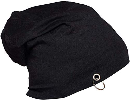 Nawani Mens Cotton Nylon Mix Beanie and Skull Cap (Black) (B083V4MCBG) Amazon Price History, Amazon Price Tracker