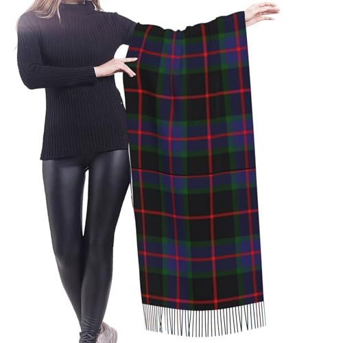 Vichy Cell Year Tartan Plaid Imitation Cashmere Tassel Scarf Winter Scarf Autumn Softest Classic Warm2