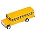 Rhode Island Novelty 5 Inch Die Cast School Bus with Pull-Back Action, 1 Per Order