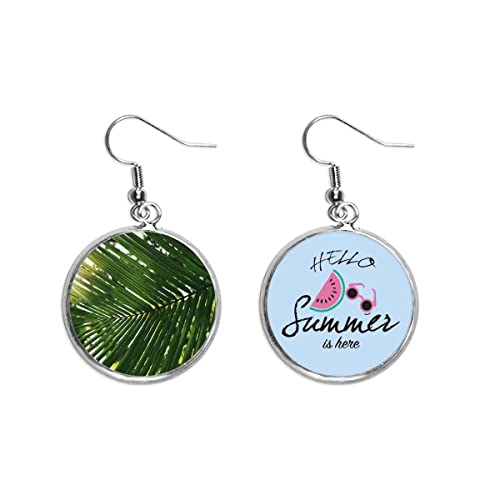 Pendientes de sandía para revivir la alegría y la luz del sol del verano