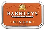 Barkleys Ginger Breath Mints - Strong Ginger Flavor Cool Mint Candy For Party, After Dinner, Wedding, Every Day Use - Vegan Breath Freshener In Reusable Classic Travel Tins - 50-count, 1-pack