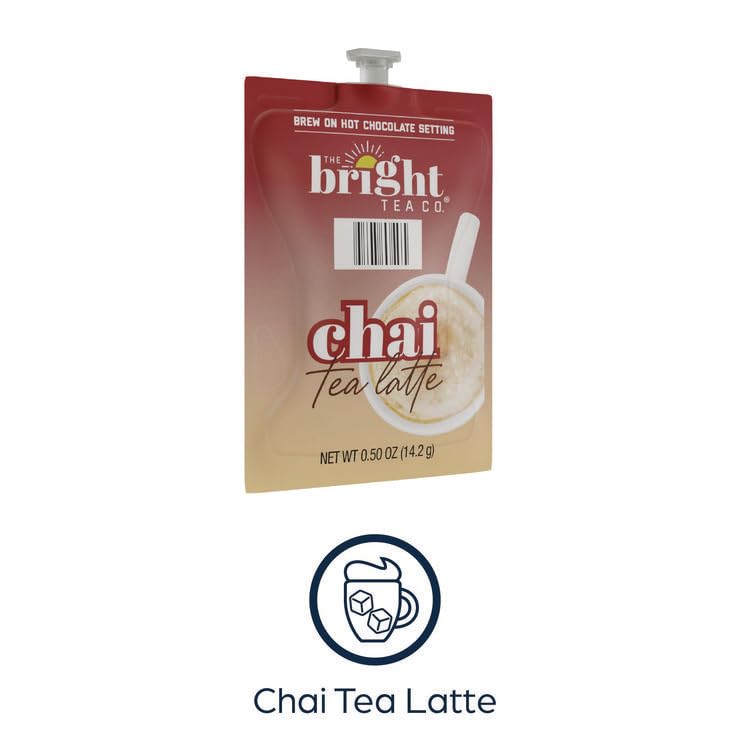 Té chai latte freshpack 72 unidades 0.5 oz miniatura 4