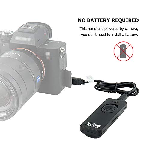 0.7M + 1.3M(Extended Cord) Remote Release Replaces Mc-Dc2, Shutter Release Remote Control For Nikon Z7 Ii Z6 Ii Z5 D780 D750 D600 D7500 D7200 D7100 D5600 D5500 D5300 D5200 D5100 D3300 D3200 And More #TOP2