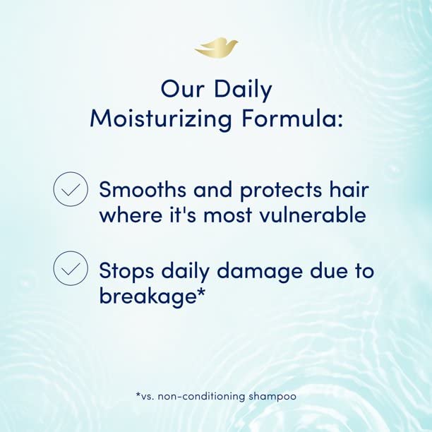 Dove Daily Moisture Shampoo - 12 oz - 2 pk