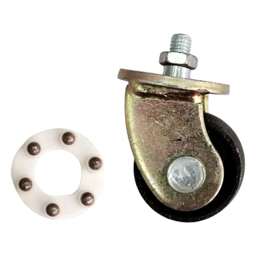 Image of Floor Jack Caster Wheel Easy Installation Swivel Caster Wheel Direct Replace