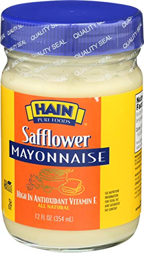 Hain Pure Foods Safflower Mayonnaise, 12 oz.