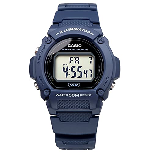 [カシオ] CASIO スタンダード デジタル 腕時計 W-219H-2AV メンズ チープカシオ チプカシ ネイビーブルー 海外モデル [並行輸入品] 商品画像3