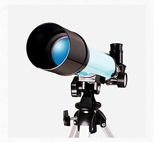 Telescopio astronómico refractor con 90x aumento y 2 oculares miniatura 5