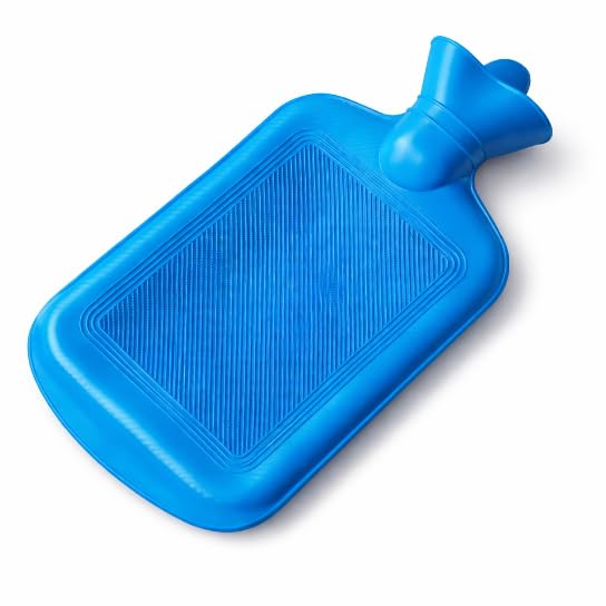 Bolsa Térmica de Água Quente e Fria 1L Borracha Compressa Terapêutica para Alívio de Dores Musculares e Cólicas | Storeasy