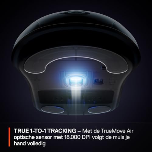 SteelSeries Rival 3 Wireless Gen 2-gamingmuis - 2,4-GHz en Bluetooth - TrueMove Air optische sensor met 18.000 DPI - Gegarandeerd 60 miljoen muisklikken -Laag gewicht - Voetjes van 100% PTFE -Lavendel - Afbeelding 5