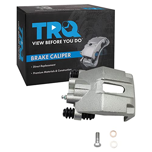 Image of TRQ Rear Left Brake Caliper Drivers Side | For 2004-2011 Ford F-150 2004 F-150 Heritage 2006-2008 Lincoln Mark LT