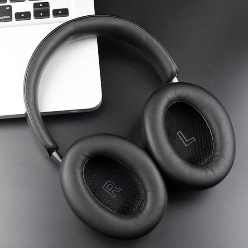 Image of SOULWIT Replacement Earpads for Bose QC Ultra /New QuietComfort Ultra(2nd Gen) Wireless Headphones, Ear Pads Cushions with Softer Protein Leather, High-Density Noise Isolation Foam - Black