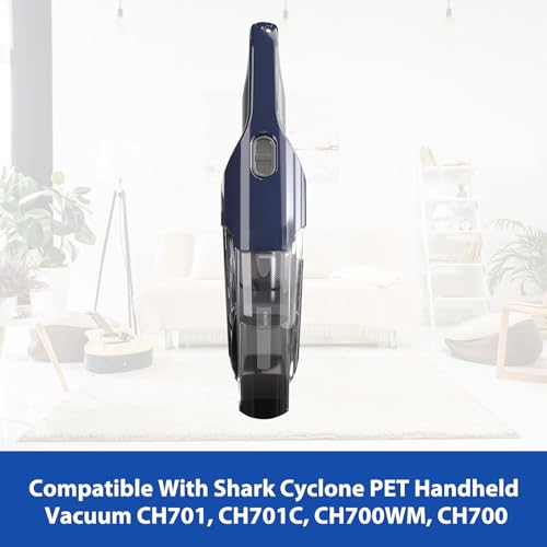Image of CH701 Vacuum Filter Replacement Compatible with Shark Cyclone PET Handheld Vacuum CH701, CH701C, CH700WM, CH700, Replaces Parts XDCFCH700, 4 Pack
