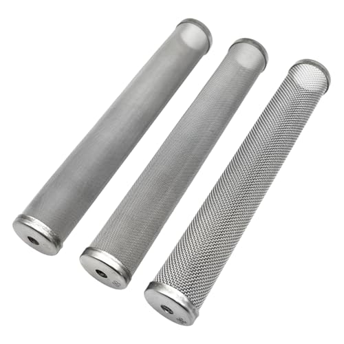 730-067 3 in 1 Fluid Manifold Filter (30 Mesh 60 Mesh 100 Mesh) for Titan Impact 440 740 1040i 640i 840i Elite 2000 PowrPin 3500 5500 and More Models Paint Sprayer Filter (3-Pack)