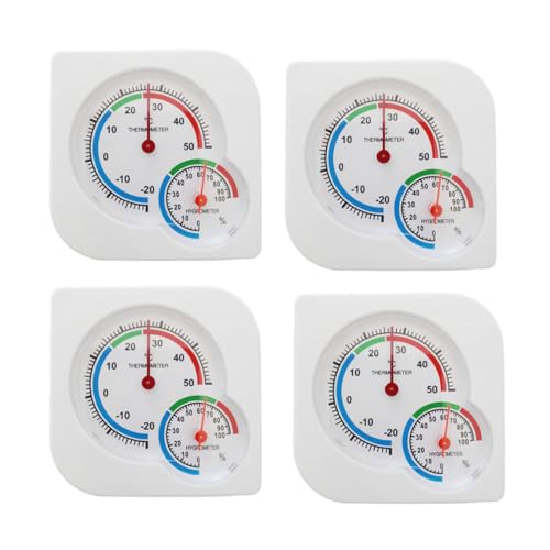 �A�i���O���x�v�Ǝ��x�v��4�p�b�N�A���x�Ǝ��x�̂��߂̓ǂ݂₷���X�P�[���A�d�r�s�v�A����/���O���j�^�[ (�z���C�g) [���s�A���i]