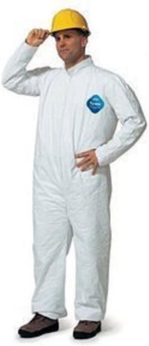 DuPont General Work Lrg 25/pk Tyvek Ty120s Coveralls