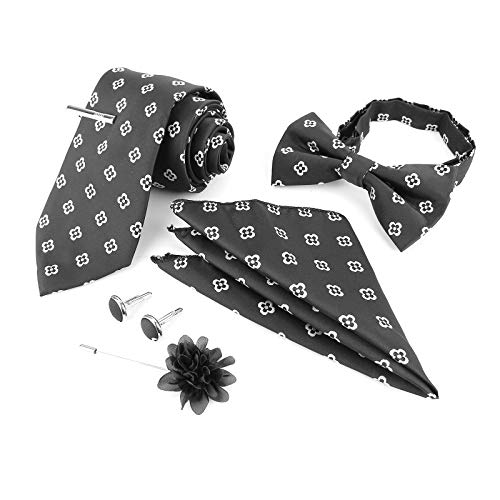 Ensemble cravate en soie pour homme 6-pc coffret cadeau Cover