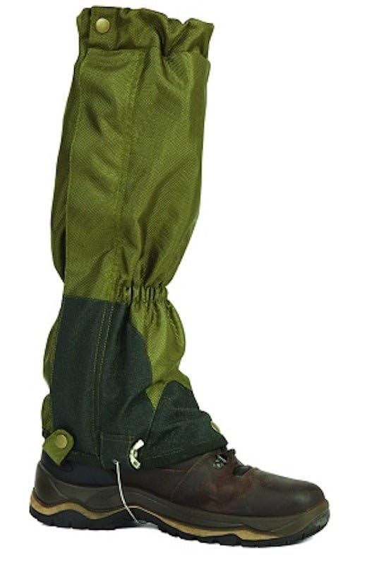 KONUSTEX Ergo Ghette Verde Impermeabili Anti-Rovo – Taglia Unica, Resistenti e Impermeabili per Trekking e Neve, con Cavo di Acciaio Regolabile e Elastico Antiscivolo